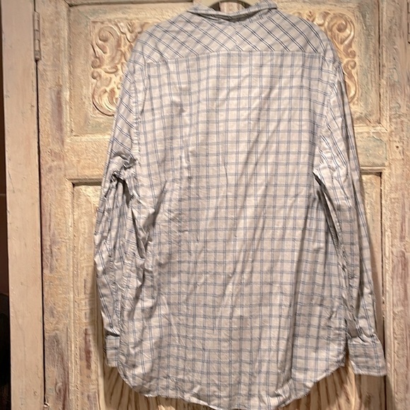 EUC Billy Reid 100% Cotton Plaid Button Down /XL/ - Picture 7 of 9